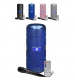 ALTAVOZ BLUETOOTH K50 50W AZUL MICRO+LUCES