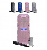 ALTAVOZ BLUETOOTH K50 50W ROSA MICRO+LUCES