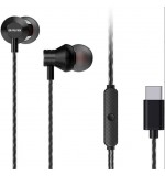 AURICULAR IN-EAR ESTM-50USB-C MICRO TIPO-C NEGRO