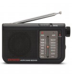 RADIO PORTATIL CON ALTAVOZ RS-55BK NEGRO