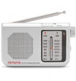 RADIO PORTATIL CON ALTAVOZ RS-55SL PLATA