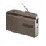 RADIO SOBREMESA MUSIC 60 MARRON