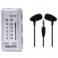 MINI RADIO BOLSILLO KS110 PLATA