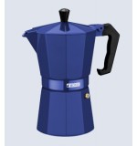 CAFETERA ALUMINIO AZUL COBALTO 6Tz