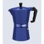 CAFETERA ALUMINIO AZUL COBALTO 6Tz