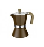 CAFETERA ALUMINIO CREAM 6TZ Induccion