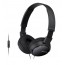 AURICULAR DIADEMA MDR-ZX110APB NEGRO CON MICRO