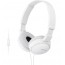 AURICULAR DIADEMA MDR-ZX110APB BLANCO MICRO