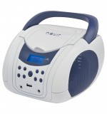 RADIO CD BLUETOOTH NVR-483UB BLANCO/AZUL